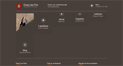Desktop Screenshot of durajlaw.com